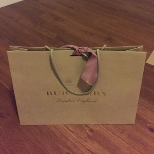 Burberry Bags - Burberry London shopping paper bag Burberry Bags - Burberry London shopping paper bag
